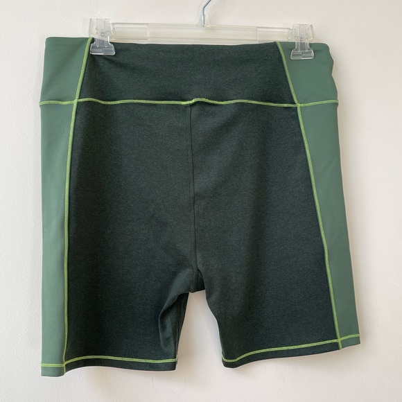 Good American Pants - Good American 2 Tone Bike Shorts NWT Size 6/3x